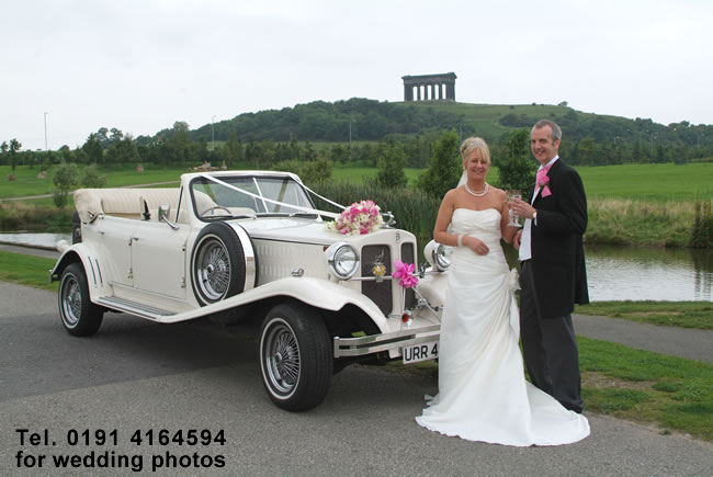 wedding at penshaw monument