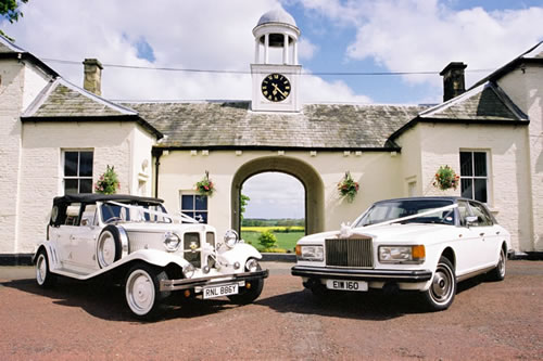 Matching pair of cars