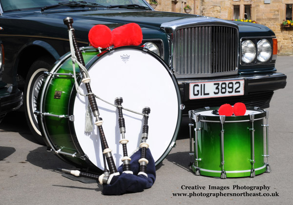 Green Bentley & Drums