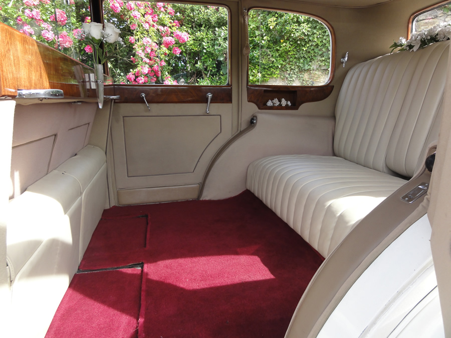 Vintage Rolls Royce Interior