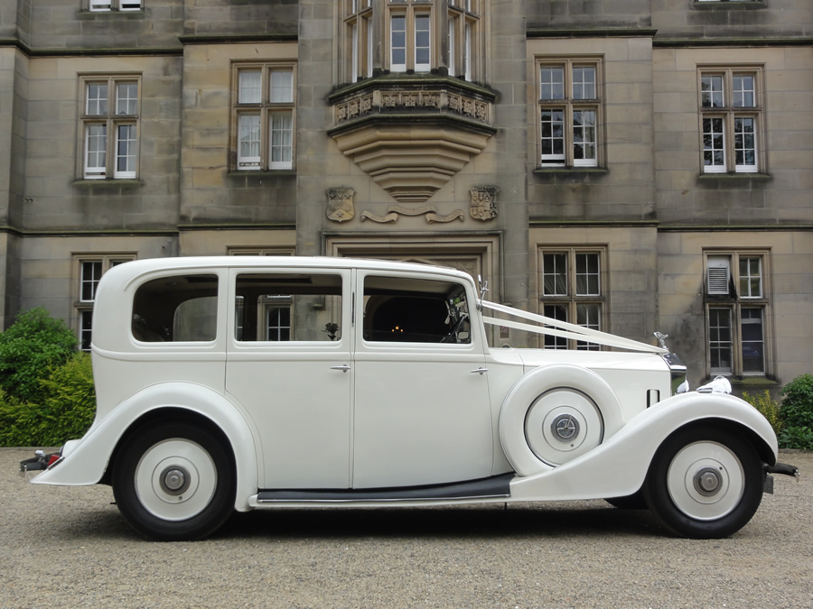 Vintage Rolls Royce Wedding Car