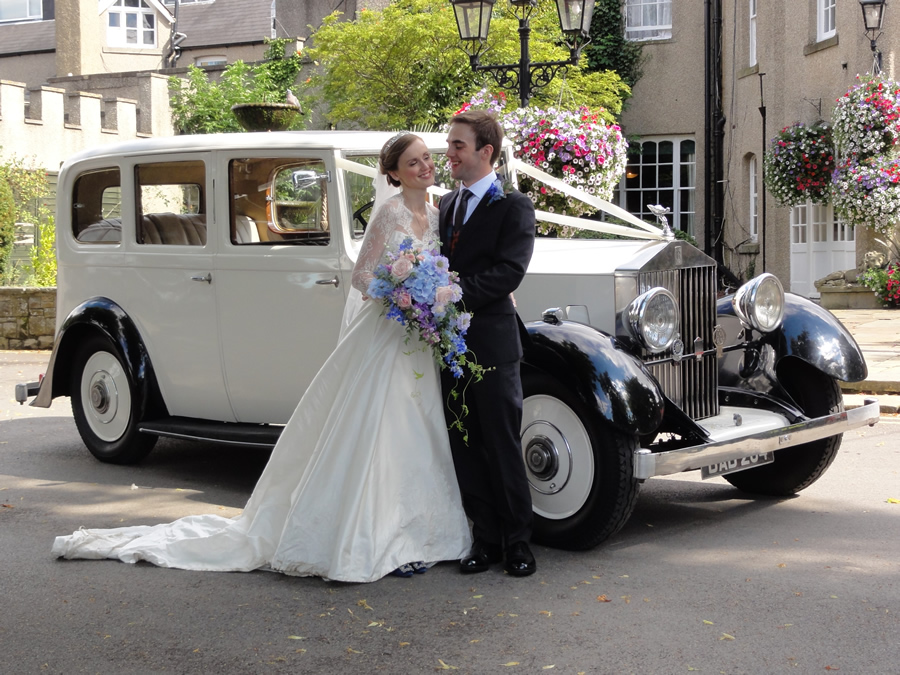 Rolls Royce Wedding Car in Durham Ramside Hall