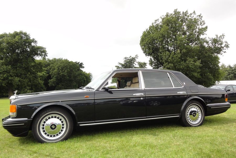 Silver Spirit Wedding Car