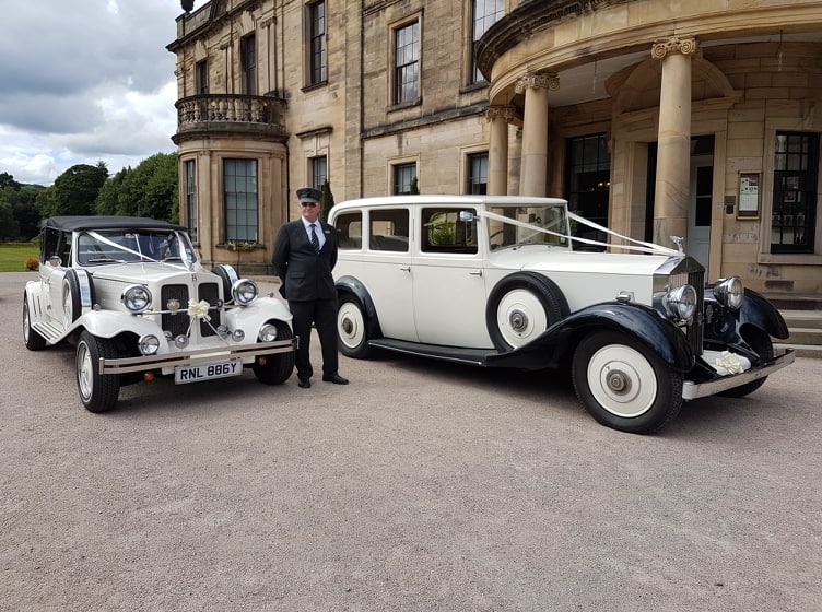 Beamish Hall Wedding Car