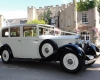 Rolls Royce Limo Black and White